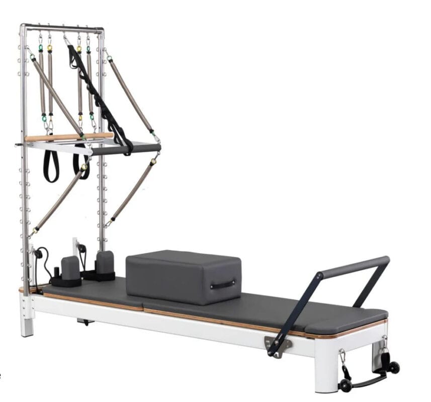 Core Collab Queen Pilates Reformer with Half Trapeze 